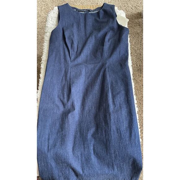 Rabbit Rabbit Designs Women’s Sz. 14 Denim Jumper Dress. New W/ Tags - Picture 2 of 10